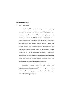 5a. Pengembangan Handout