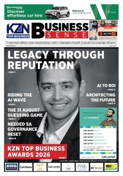 KZN Business Sense 12.7  Page One - Ismail Simje
