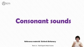 Consonants