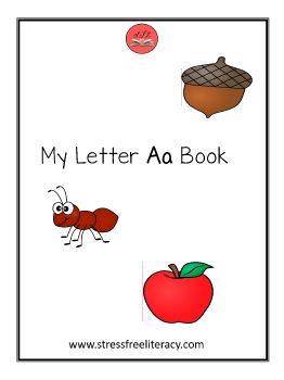 My Letter Aa Book