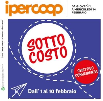 Volantino Ipercoop Milazzo Sicilia Inizio Febbraio 2018