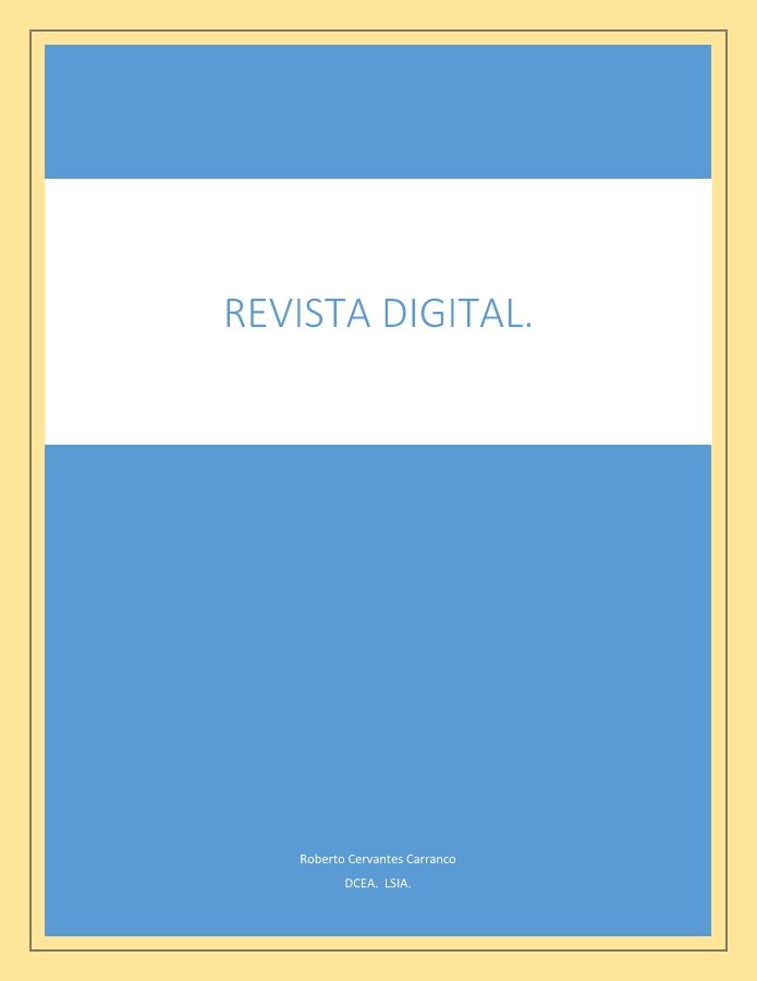 Revista Digital Algoritmos 