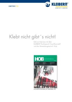 HOB Pressetext Flächenkaschierung