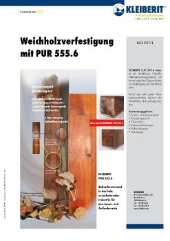 KLEIBERIT 555.6 Weichholzverfestigung