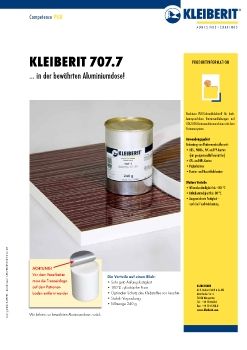 KLEIBERIT 707.7 Aluminiumdose