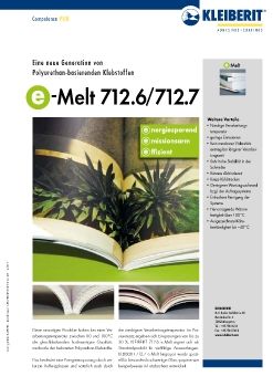 KLEIBERIT 712.6 und 712.7 e-Melt