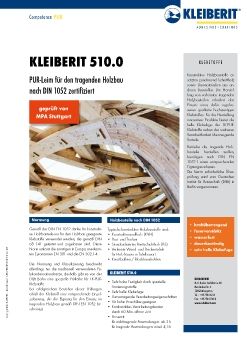 KLEIBERIT 510 Fiberbond