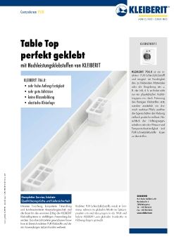 KLEIBERIT 706 Table Top