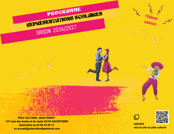 Programme scolaire - Pole Culturel Jean Ferrat Sauveterre