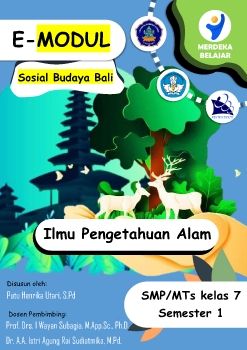 e-modul ipa terintegrasi sosial budaya bali