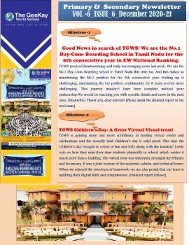 NEWSLETTER_TGWS_VOL6_ISSUE_6_ DECEMBER 2020-21 