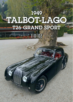 Talbot-Lago T26 Grand Sport 110102