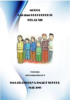 MODUL_PAI_XII_SMA BSS_Ani H 1 bab_Berfikir kritis dn Demokratis