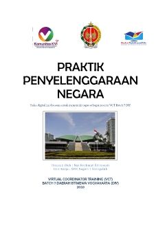 EBOOK PRAKTIK PENYELENGGARAAN NEGARA