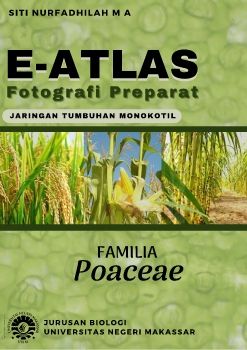 E-ATLAS FOTOGRAFI PREPARAT JARINGAN TUMBUHAN MONOKOTIL FAMILIA POACEAE