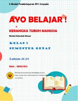 E-MODUL KERANGKA TUBUH MANUSIA (ADOLFINA)