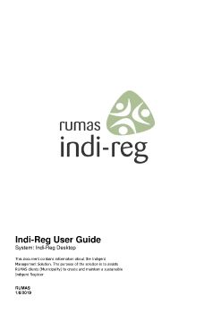 Indi-Reg User Guide