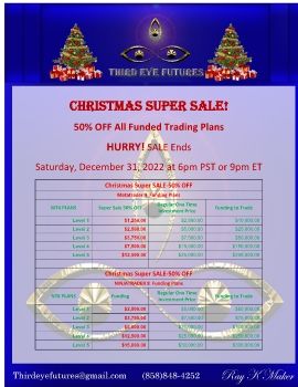 ThirdEyeFutures Christmas Super SALE