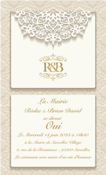 MARIAGE RIVKA ET BRIAN