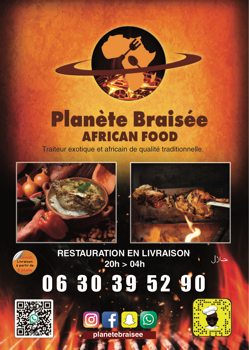 Menu Planète Braisée