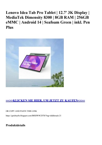 5364 lenovo idea tab pro tablet   12