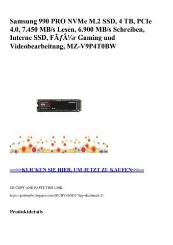 6226 samsung 990 pro nvme m