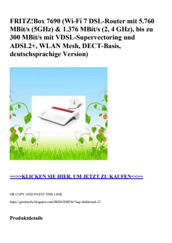 7820 fritz box 7690  wi-fi 7 dsl-router mit 5