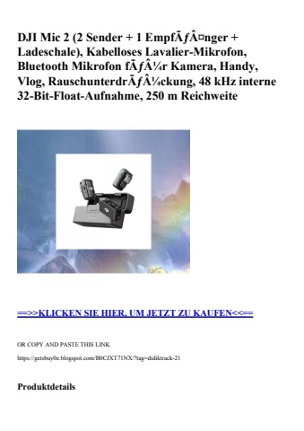 6527 dji mic 2  2 sender   1 empfãƒâ¤nger   ladeschale   kabelloses lavalier-mikrofon  bluetooth mikrofo
