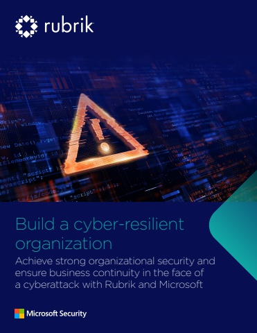 Build a cyber-resilient organization