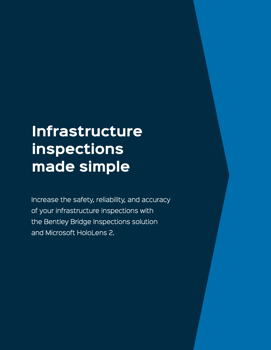 Infrastructure inspections made simple