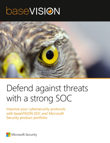 baseVISION | Defend against threats with a strong SOC