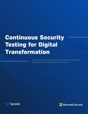 Continuous Security Testing for Digital Transformation - Synack