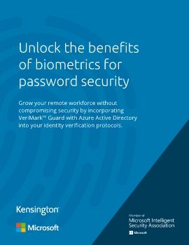 Unlock the benefits of biometrics for password security