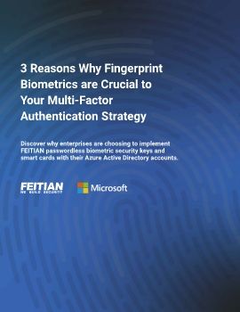 3 Reasons Why Fingerprint Biometrics are Crucial to Your Multi-Factor Authentication Strategy