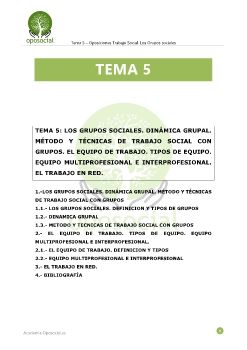 OPOSOCIAL_TS_AE_TEMA 5 Esquema