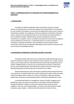 TEMA 2. EL APRENDIZAJE MOTORTEMA 2. EL APRENDIZAJE MOTOR
TEMA 2. EL APRENDIZAJE MOTOR
TEMA 2. EL APRENDIZAJE MOTOR
TEMA 2. EL APRENDIZAJE MOTOR