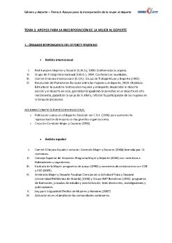 CFEM_TD2LOE_GeneroyDeporte_TEMA 3. Apoyos para la incorporación de la mujer al deporte