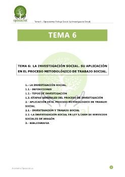 OPOSOCIAL_TS_AE_TEMA 6 Esquema