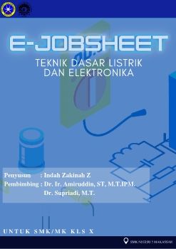 E-jobsheet Teknik Dasar Listrik Elektronika Kelas X