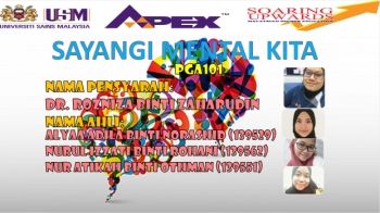 SAYANGI MENTAL KITA