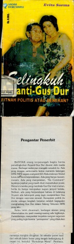 Selingkuh Anti Gusdur-evita Sarma
