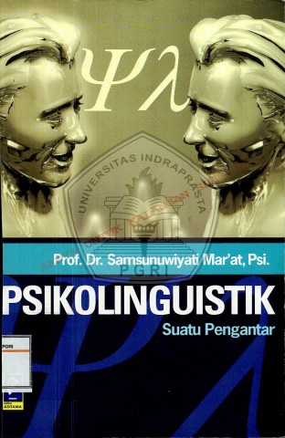 Psikolinguistik: Suatu Pengantar