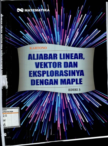 Aljabar Linear, Vektor dan Eksplorasinya-Kartono