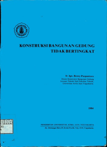 Kontruksi Bangunan Gedung Tidak Bertingkat - Benny