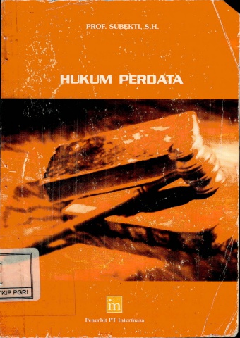 Hukum Perdata-Subekti