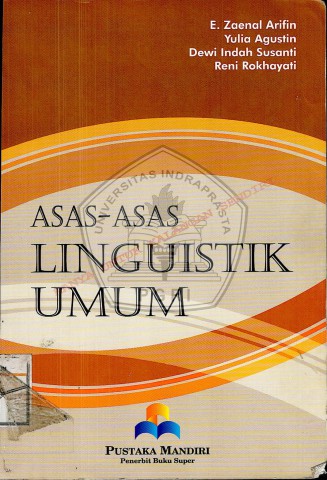 Asas-Asas Linguistik Umum