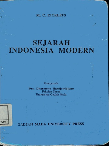 Sejarah Indonesia Modern - M. C. Ricklefs