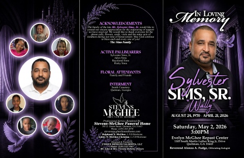 Mr. Sylvester Sims, Sr. 