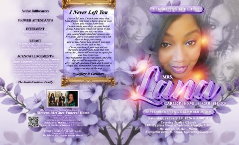 Mrs. Lana Carlette Smith-Carithers - Keepsake Program (2026) v2