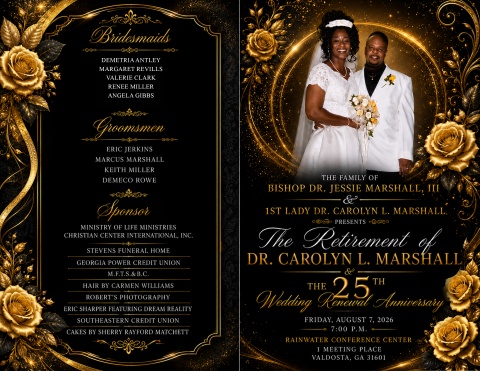 Jessie & Carolyn Marshall - Wedding Renewal Anniversary